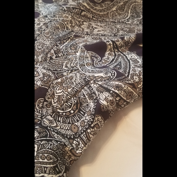 NWT Banana Republic paisley print dress w/ pockets - Picture 4 of 7